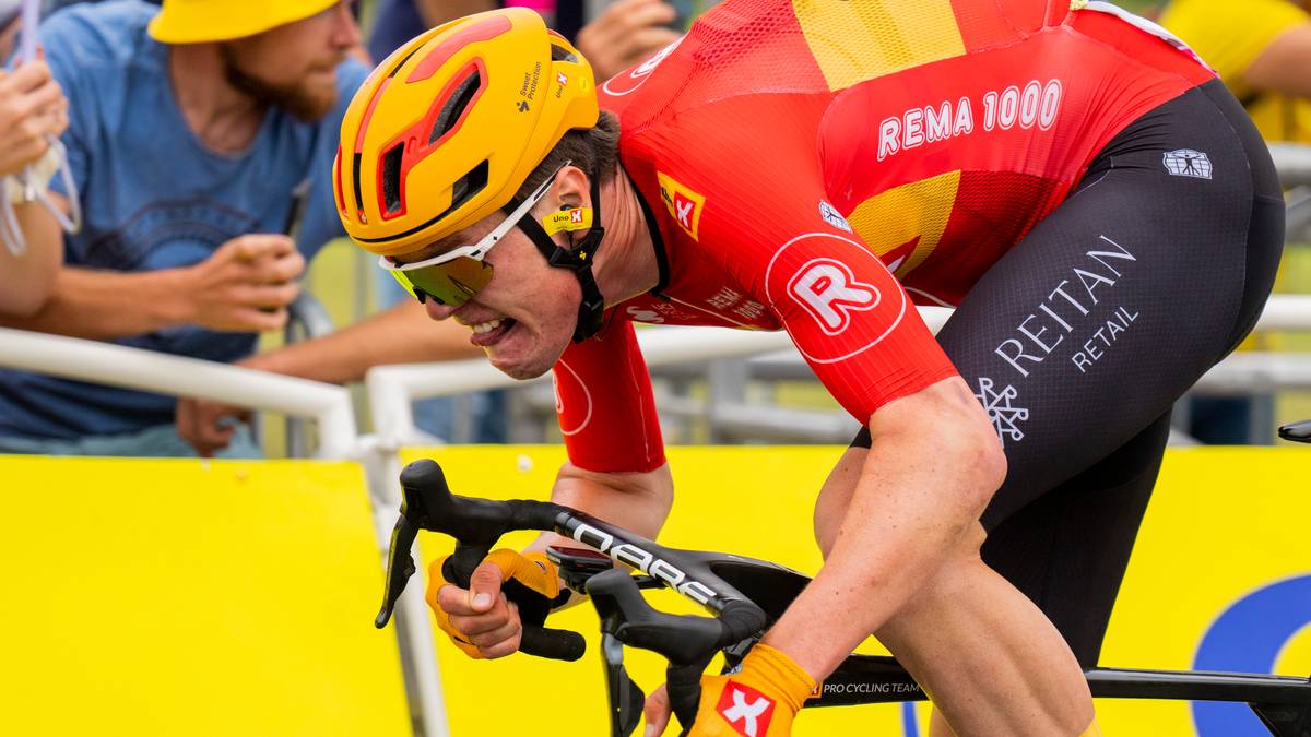 På pallen i Tour de France