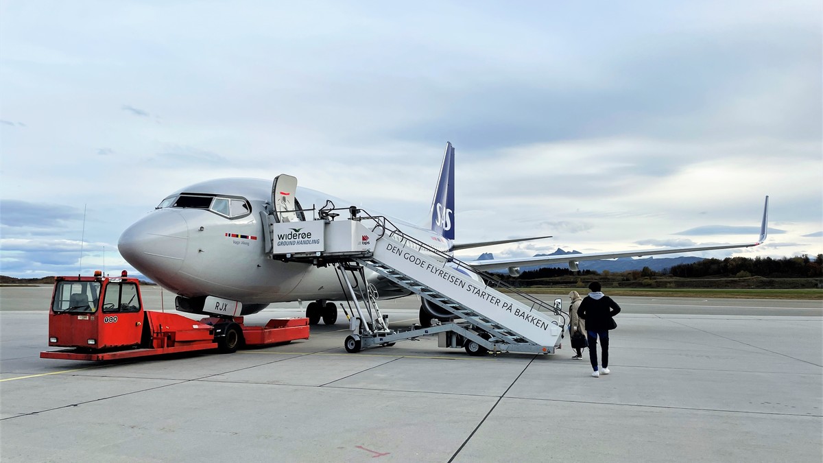 SAS slutter å fly mellom Tromsø og Bodø