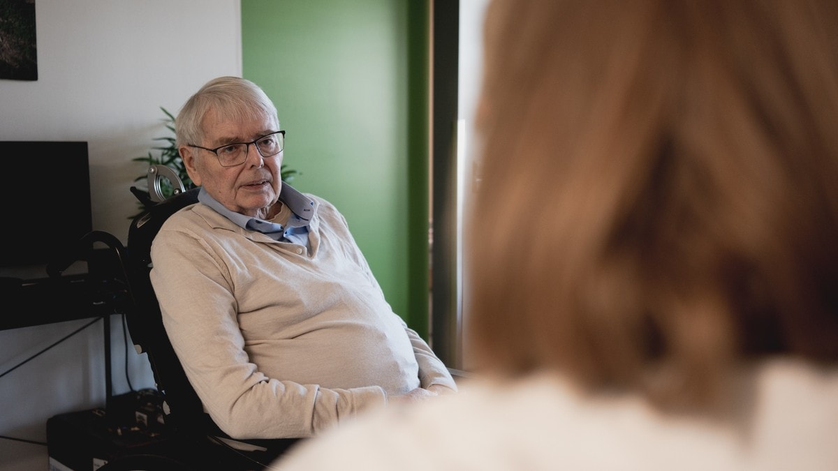 Steinar (85) er ein av landets f&oslash;rste VIP-pasientar