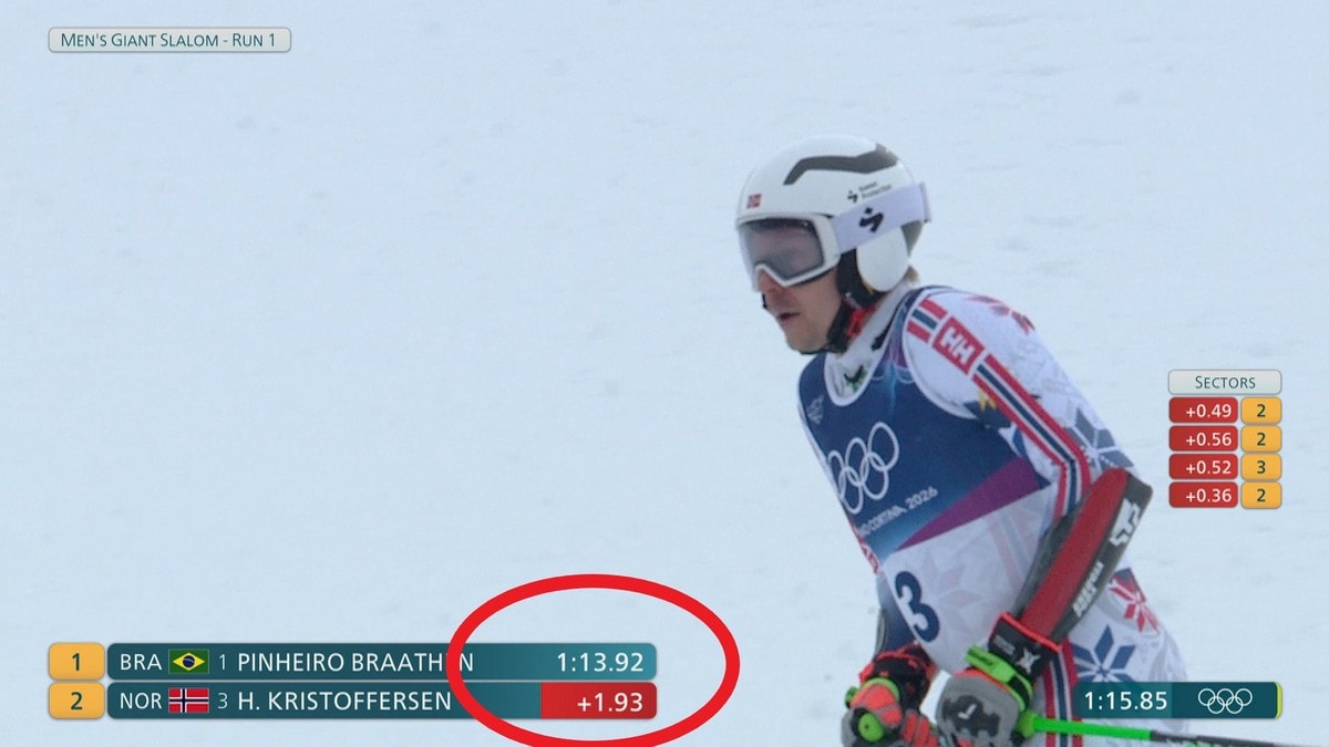 Satt ut av Braathens superomgang: – Nesten så man tror det er noe feil med klokka