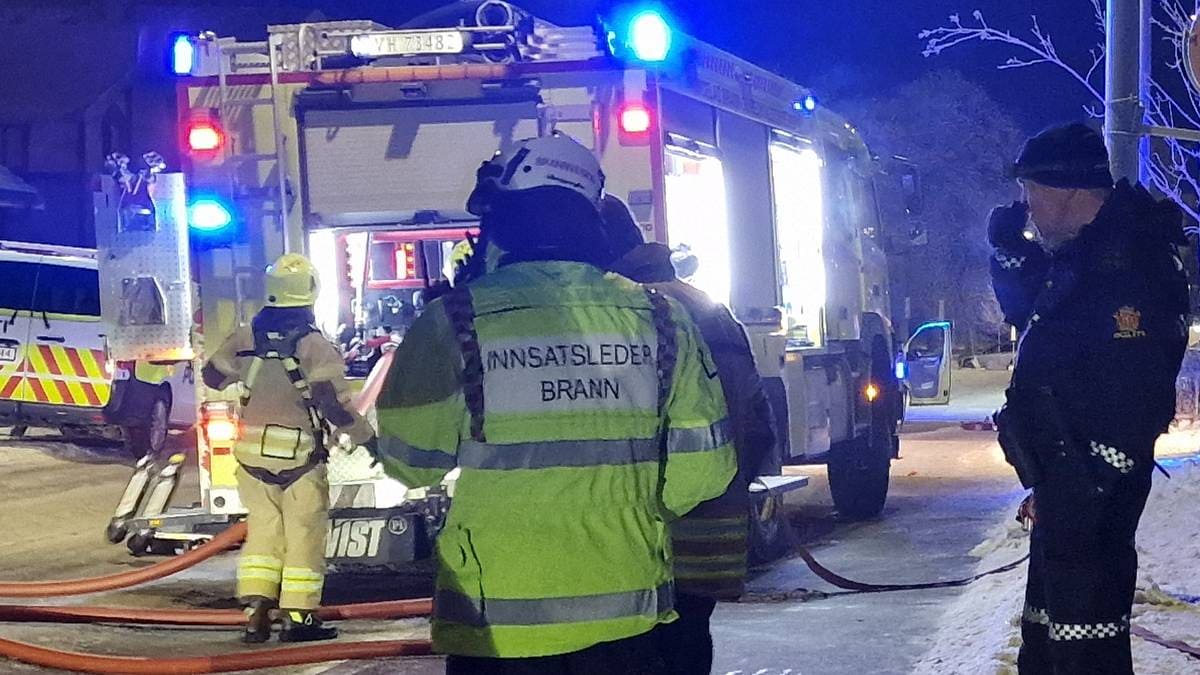 One person died in a fire in a private house in Trondheim on Saturday night – NRK Norway – Overview of news from different parts of the country