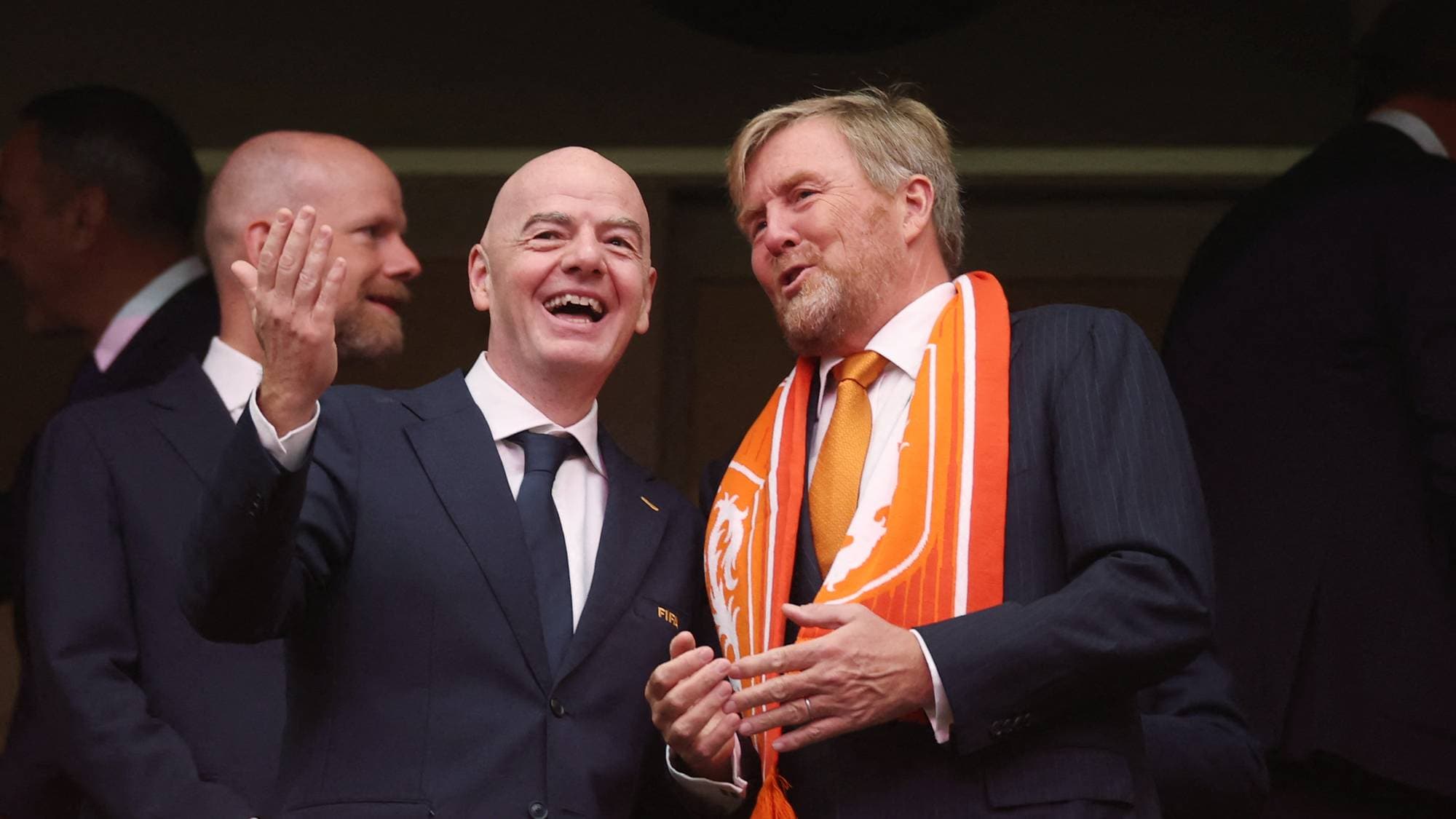 infantino og willem alexander