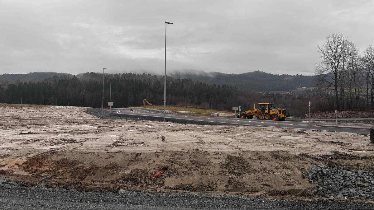 Nå er midlertidig E6 i Levanger åpnet