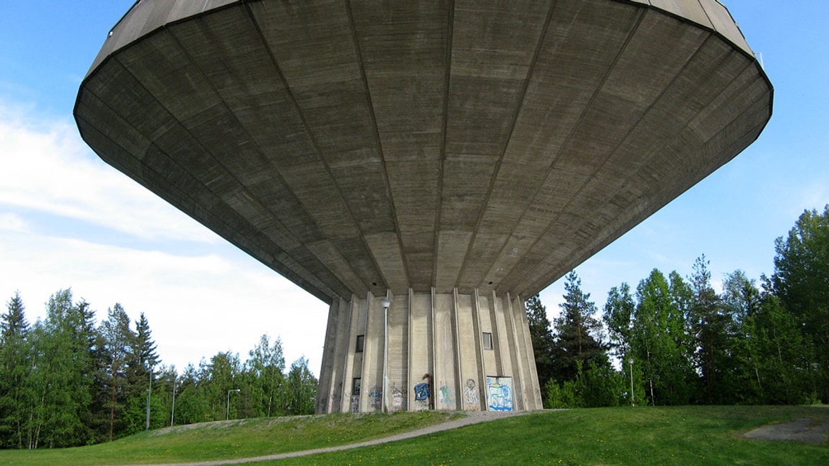 Vanntårn i betong