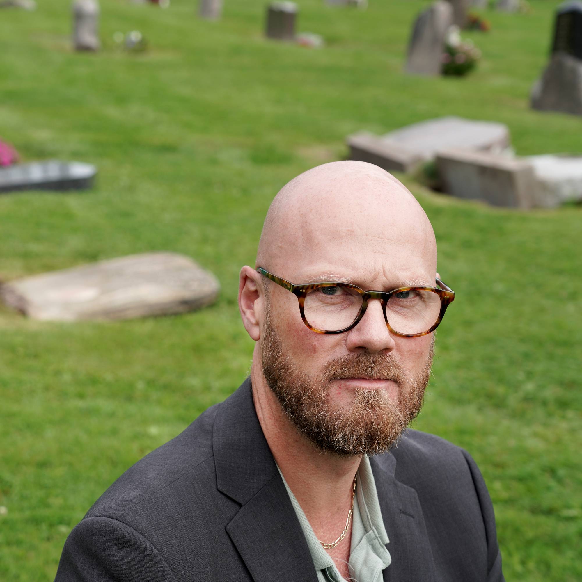 Øysten Paulsen, som er kirkeverge i Nordre Follo