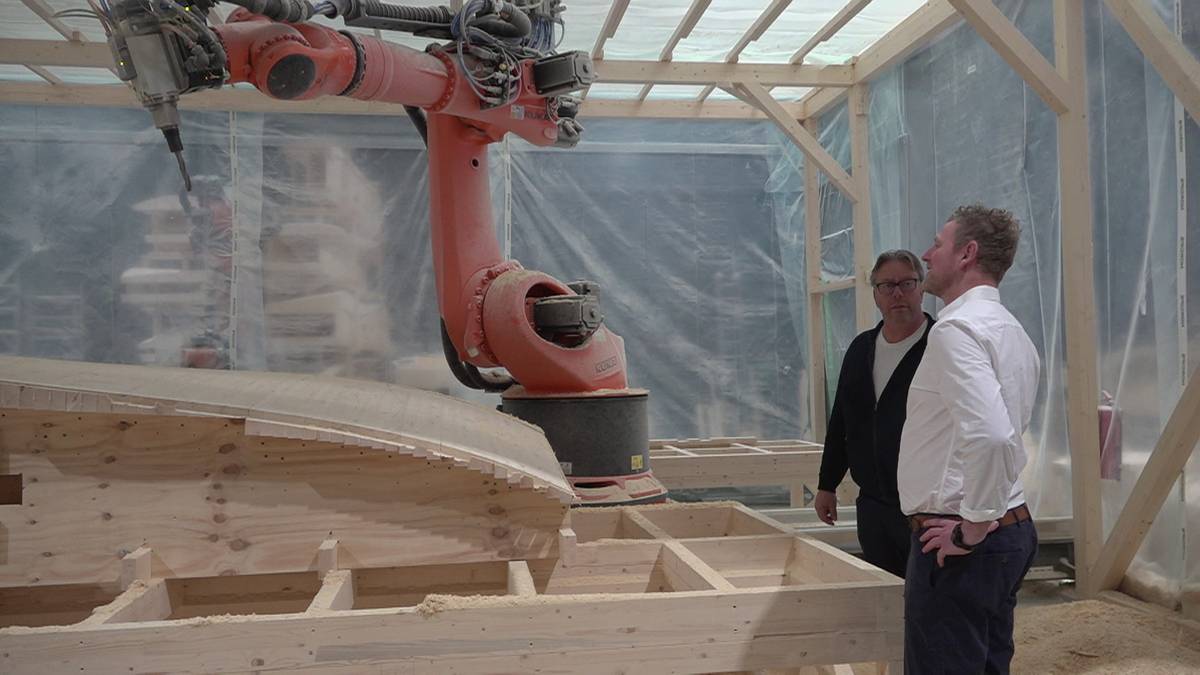 Skal bruke robot og KI i treindustrien