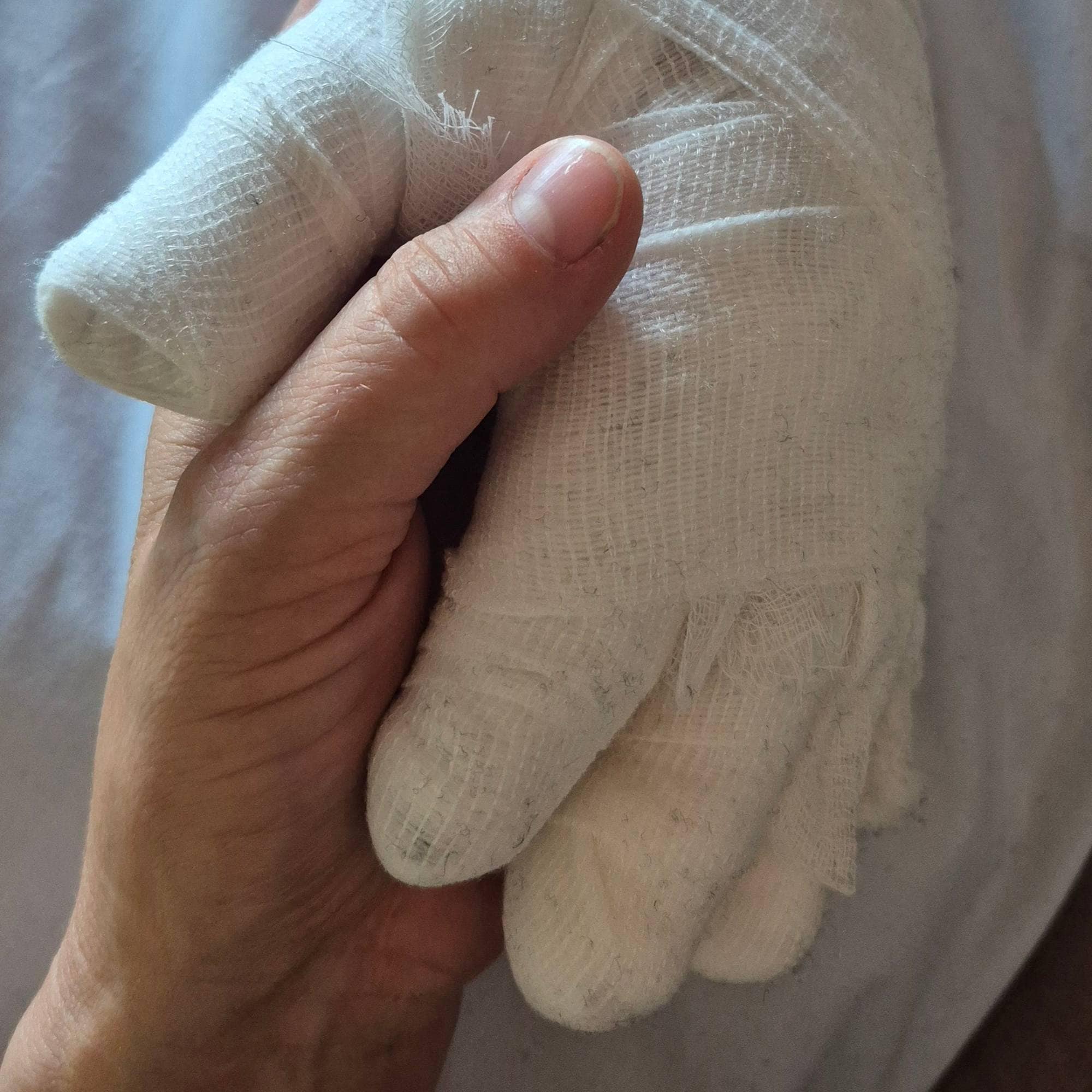 Ewelina held handa til Jakob