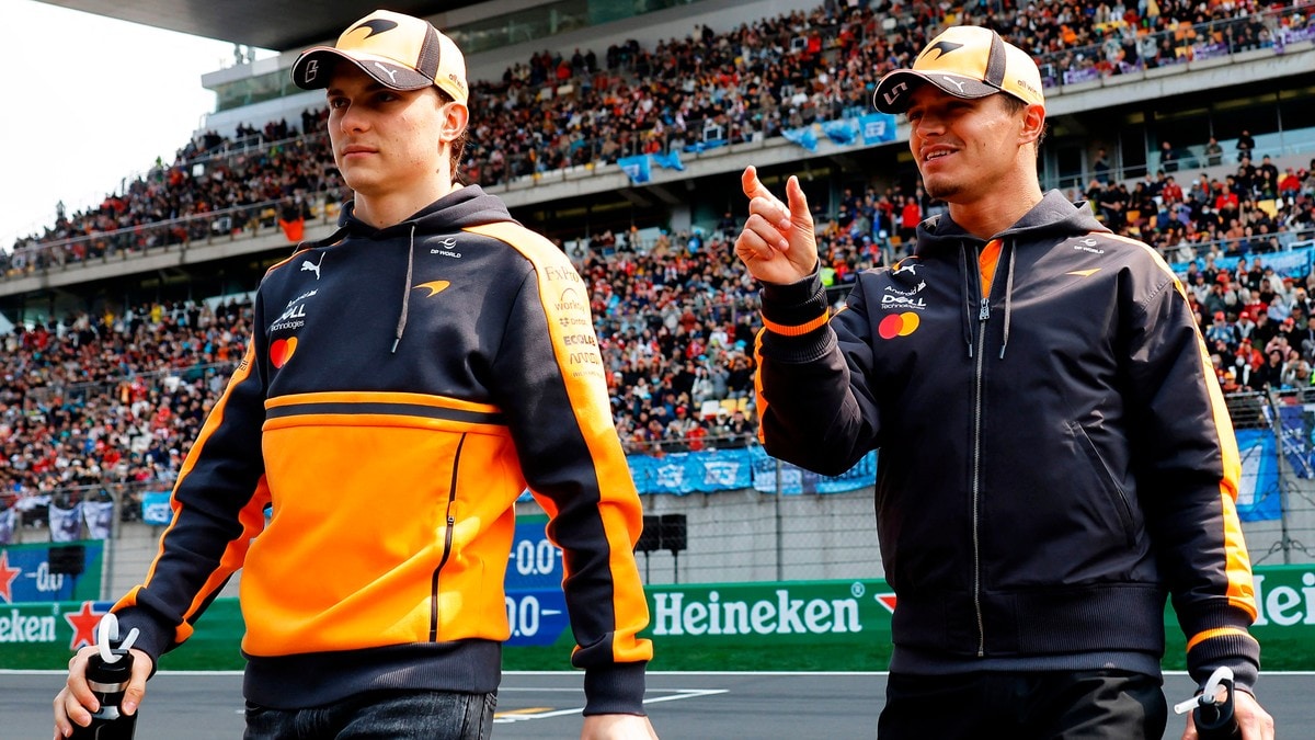 Drama i Formel 1: Verdensmester Norris og lagkameraten kunne ikke starte i Kina