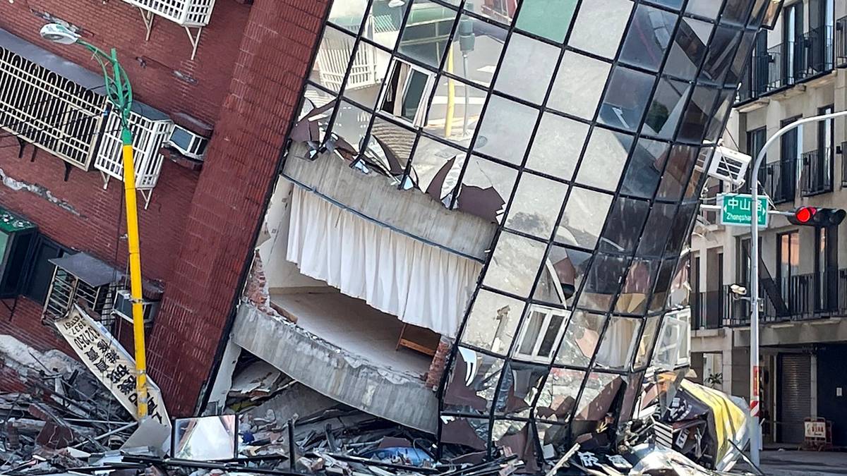 台湾で強い地震の後、複数の建物が倒壊 – NRK Urix – 海外ニュースとドキュメンタリー