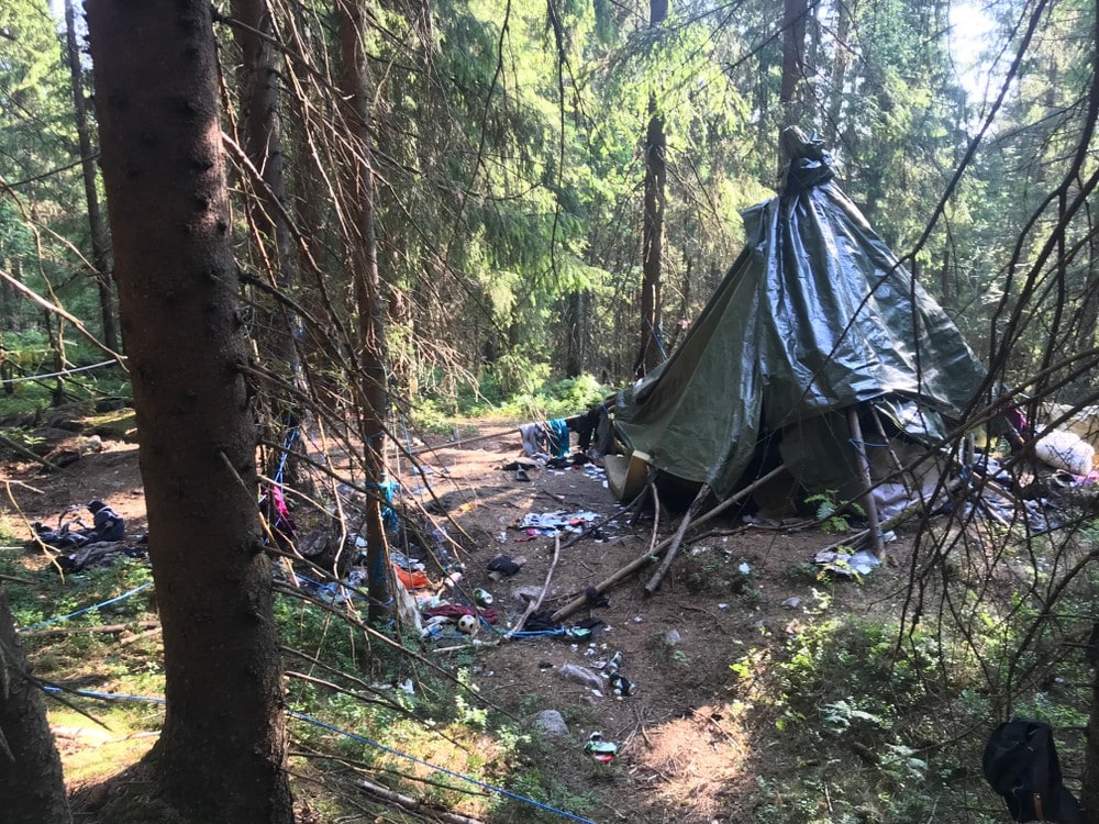 Drapet i Maridalen: Politiet undersøker hvem som bodde i skogen før drapet