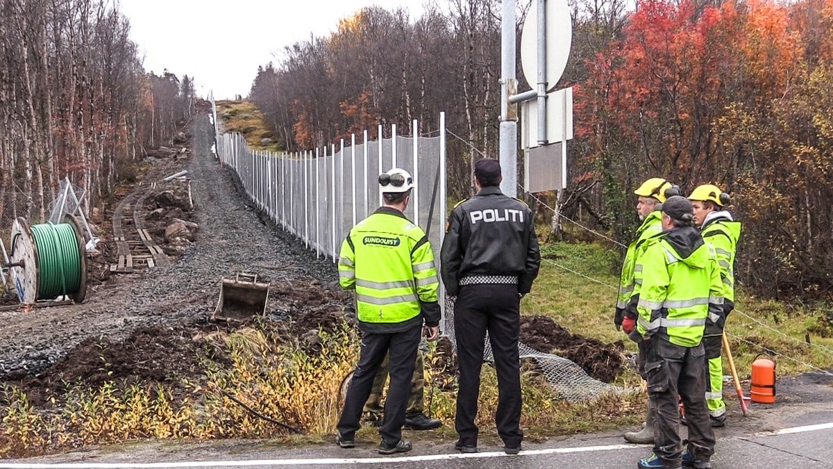 Gjerdet på Storskog må flyttes - Nyheter - NRK