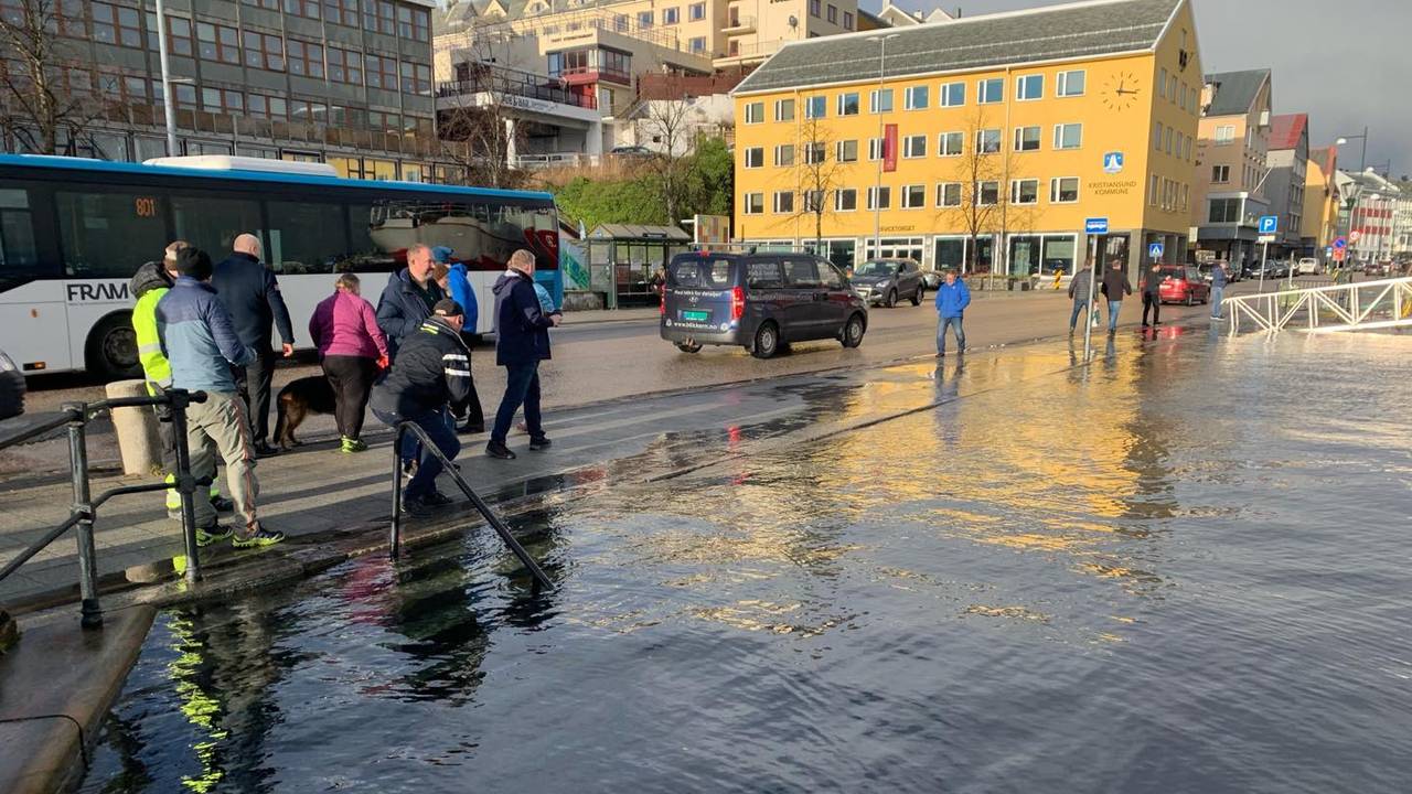 Kaia i Kristiansund sentrum