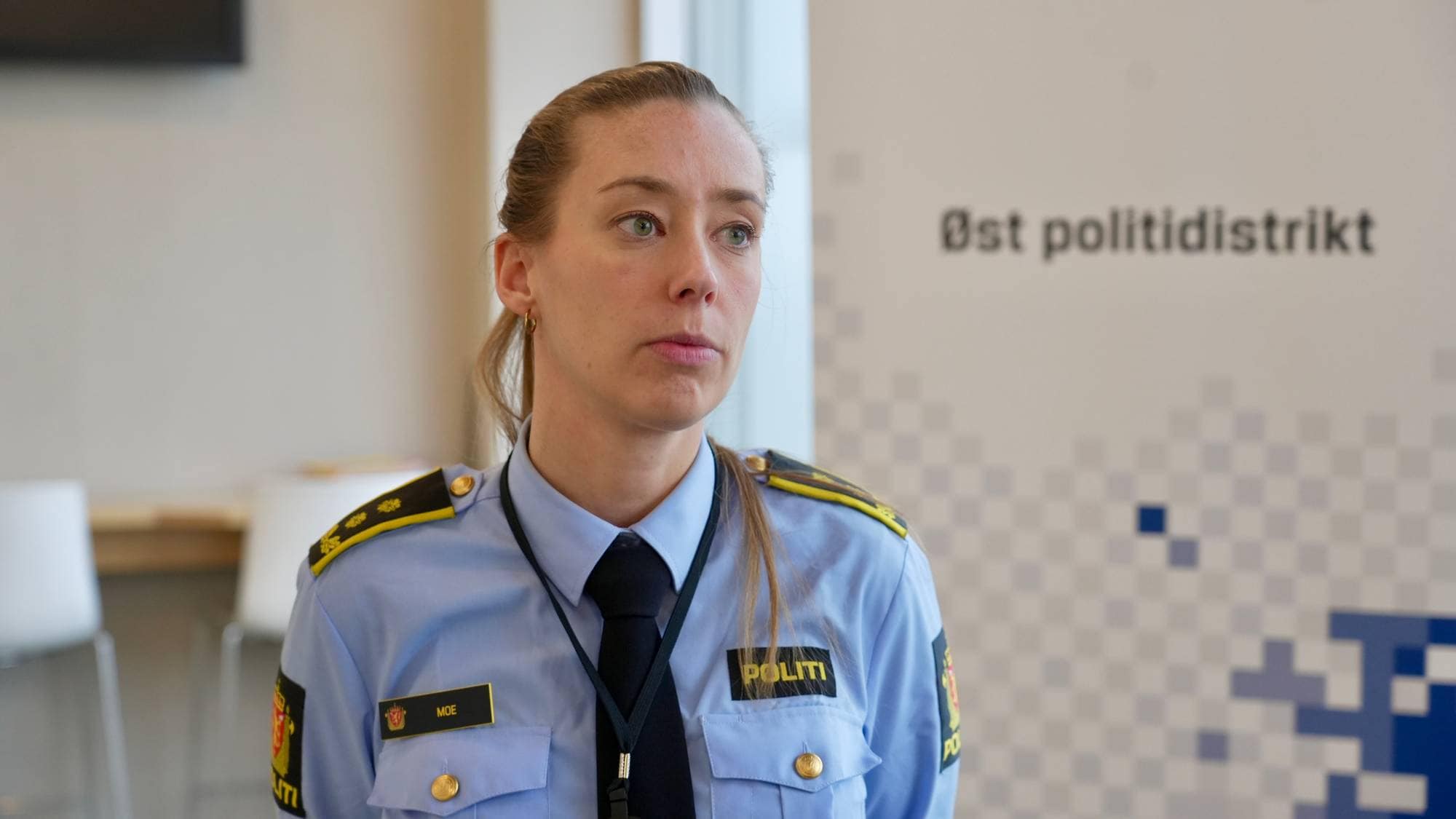 en person i uniform