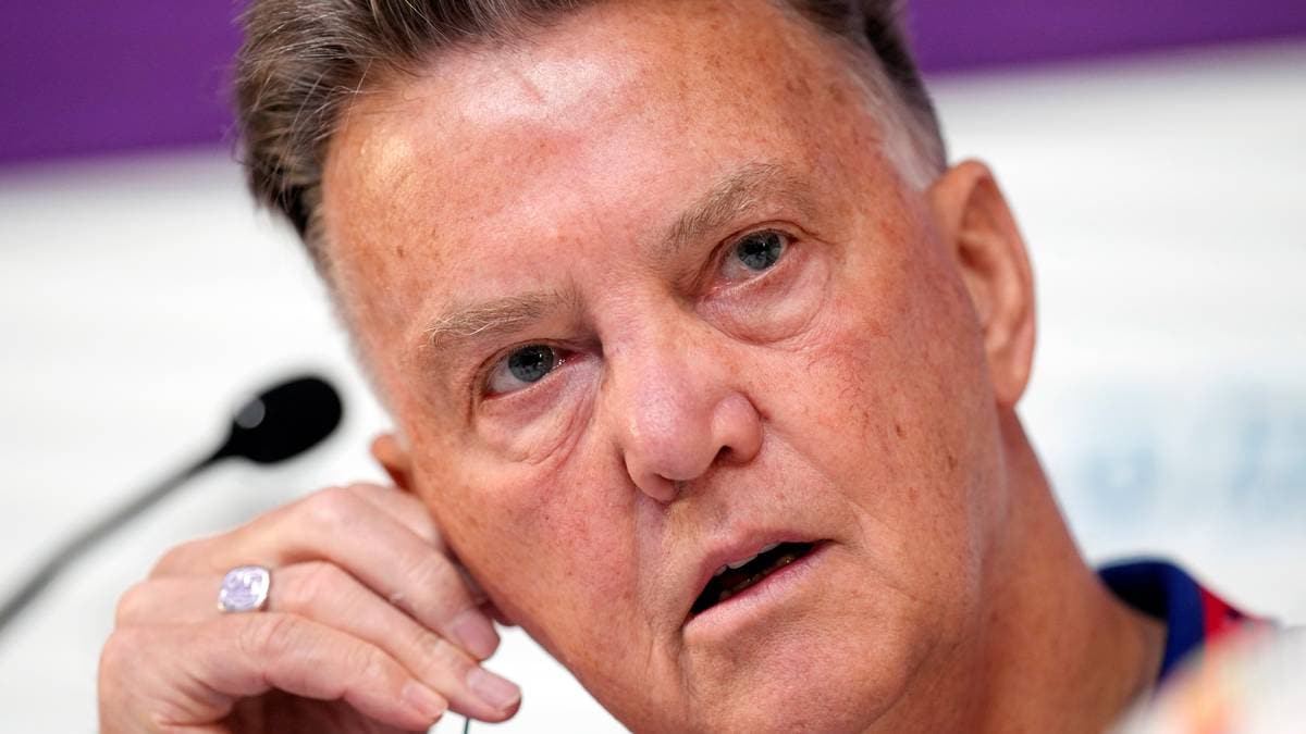 Van Gaal med gladmelding – har blitt kreftfri