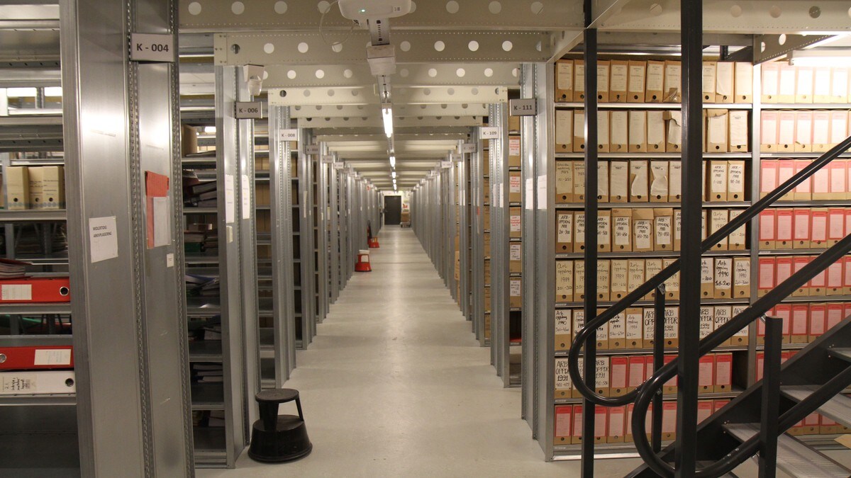 Mangler oversikt over 24.000 meter arkiv – mye er ikke tilgjengelig for folk