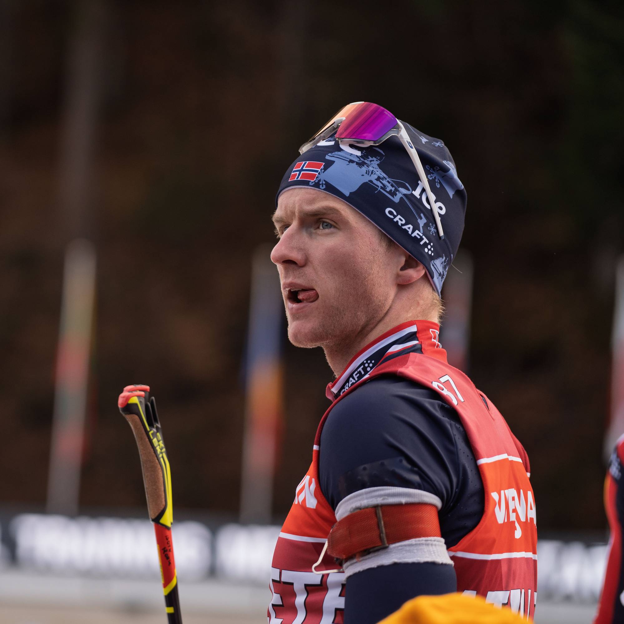 Skiskyting: Johan-Olav Botn under trening i Le Grand-Bornand