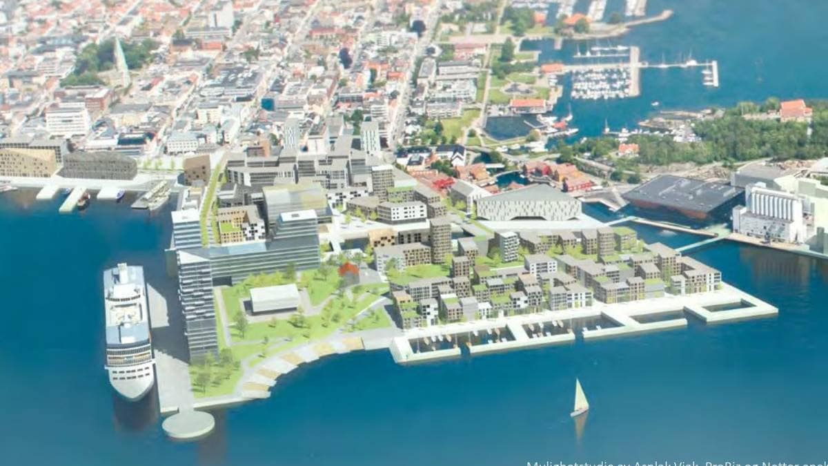 Kan få studentboliger på Lagmannsholmen