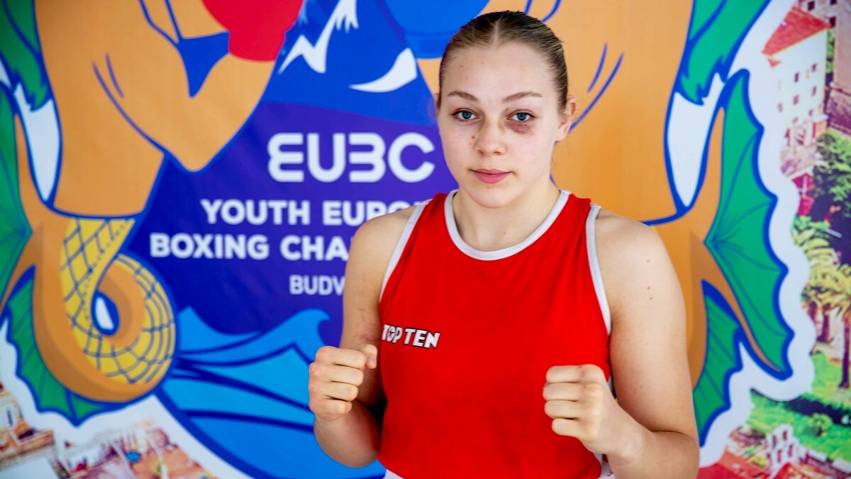 Sunniva (17) er europamester i boksing: – Det har ikke helt gått opp for meg