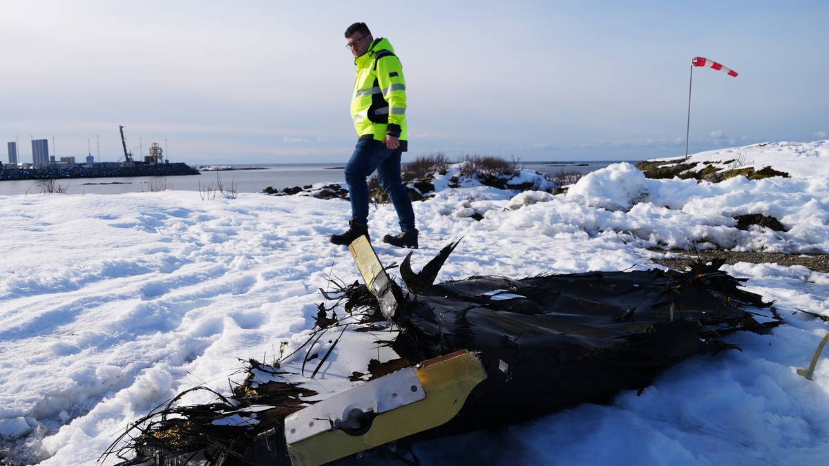 Raketten ligger spredd i fjæra – snart vil de prøve på nytt
