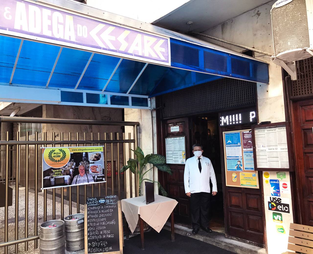 Restaurant Adega do Cesare i Rio