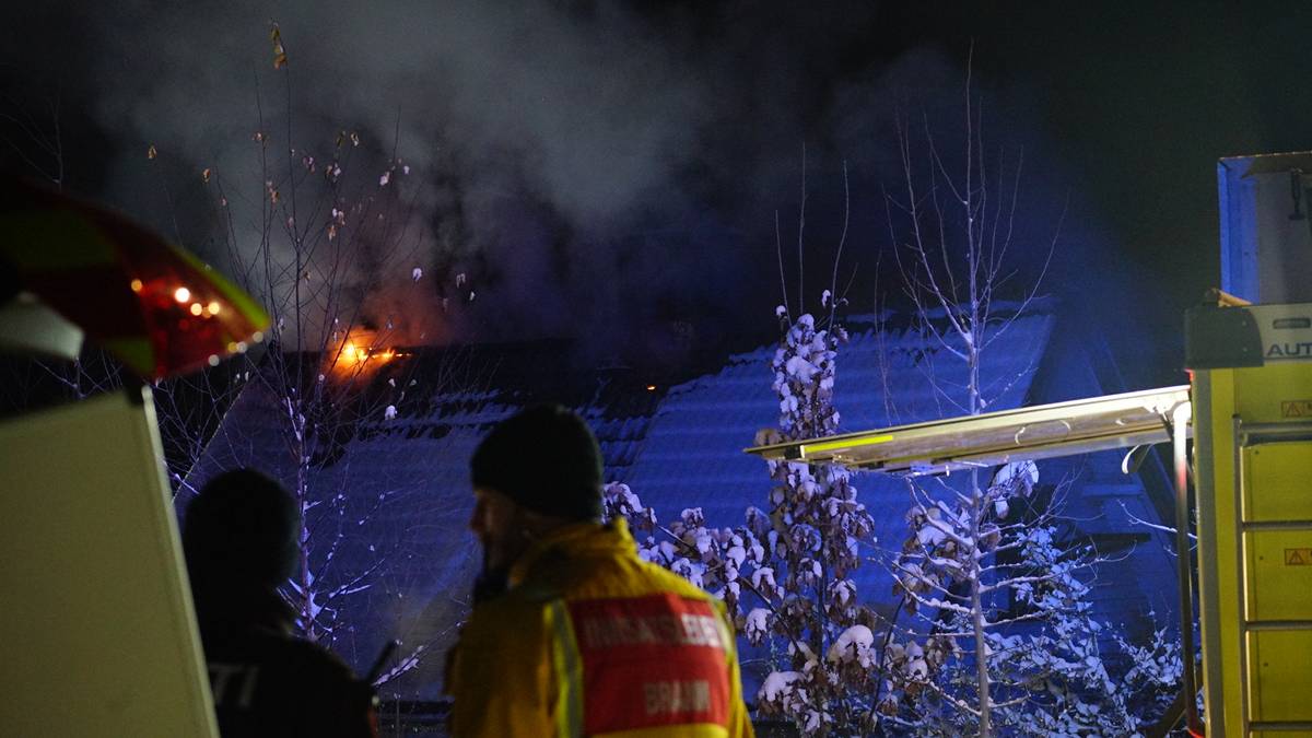 Slightly injured firefighter in Oslo