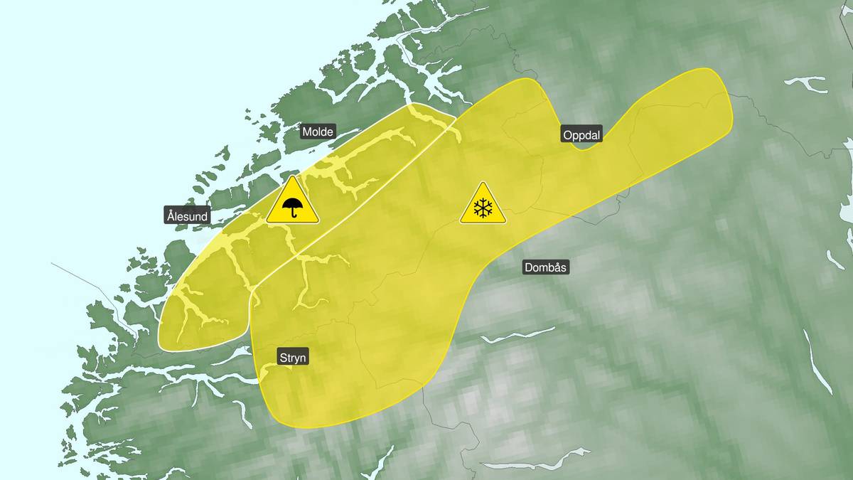 Now comes the first snowfall of the season: NRK Vestland