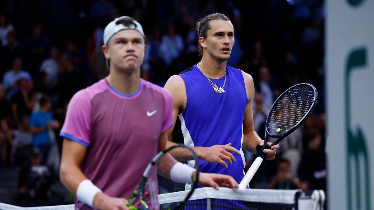 Zverev knuste Runes tittelhåp i Paris