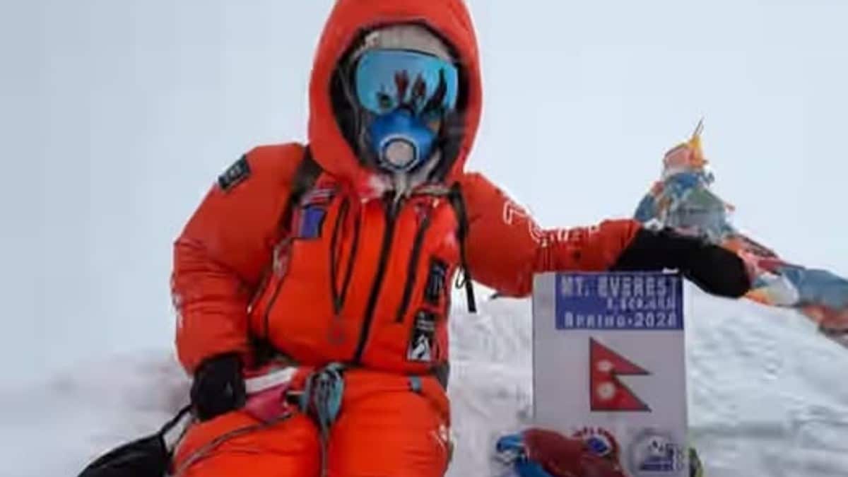 Kristin Harila har nådd toppen av Mount Everest uten ekstra oksygen