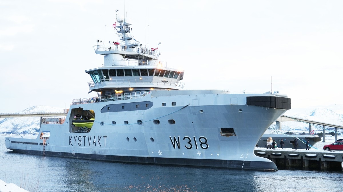 Kystvakta blir meir militær: – Det er bekymringsfullt