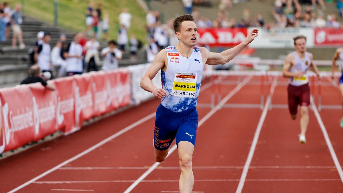 Warholm to hundredeler unna egen «verdensrekord»: – En god generalprøve før Bislett
