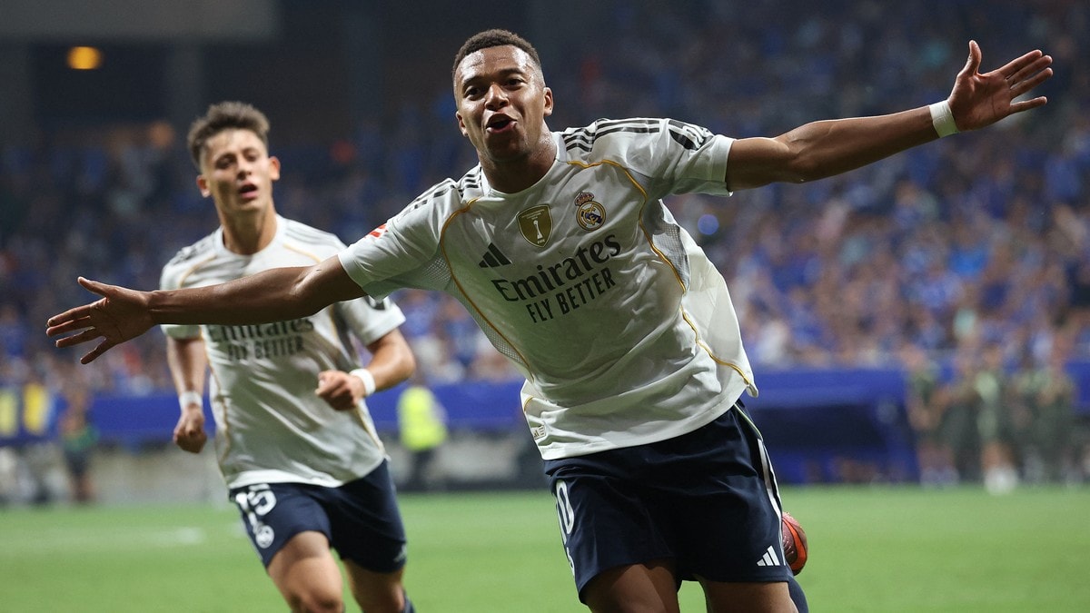 Mbappé-dobbel i komfortabel Real Madrid-seier