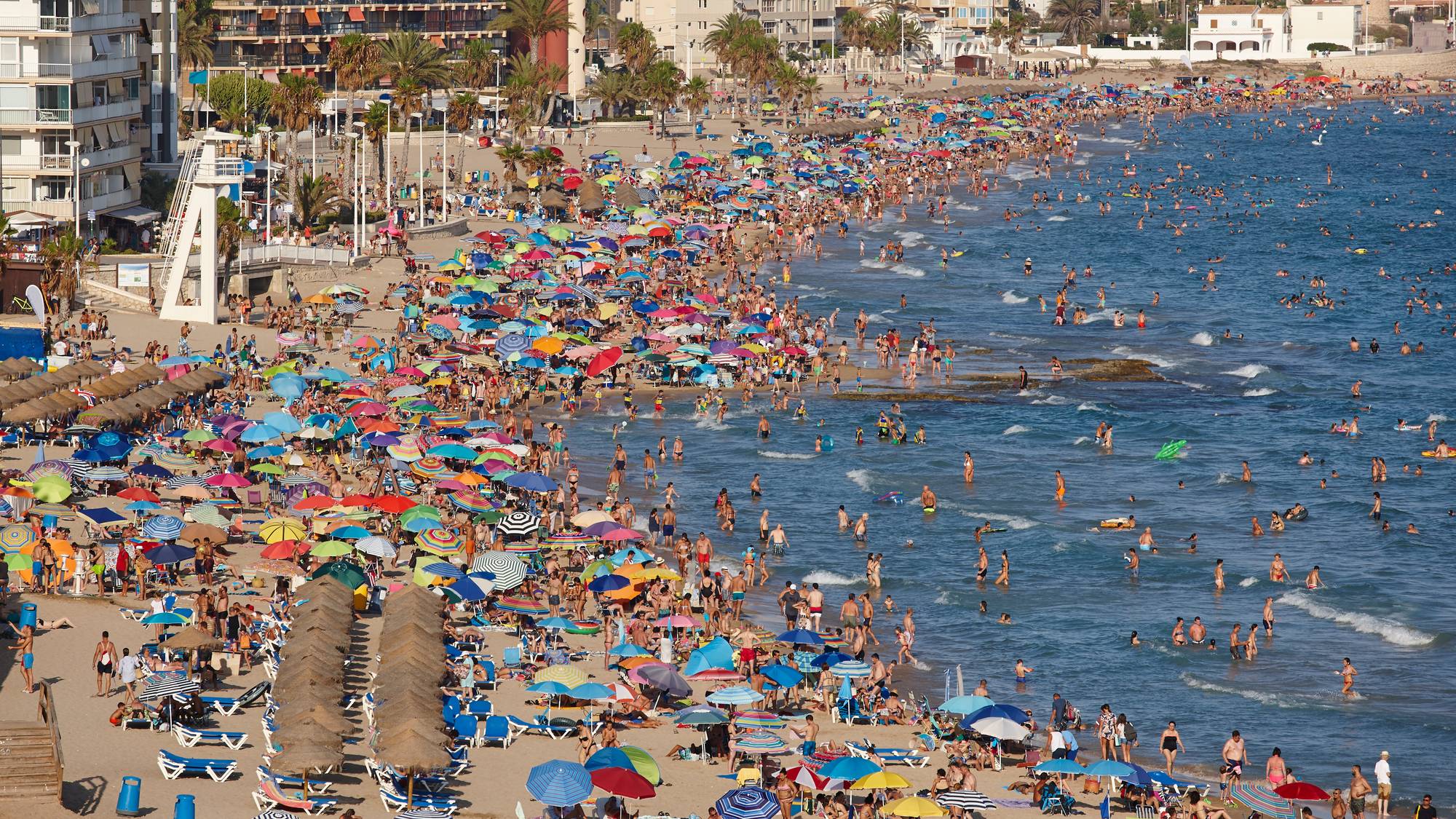 Stappfull strand, Alicante