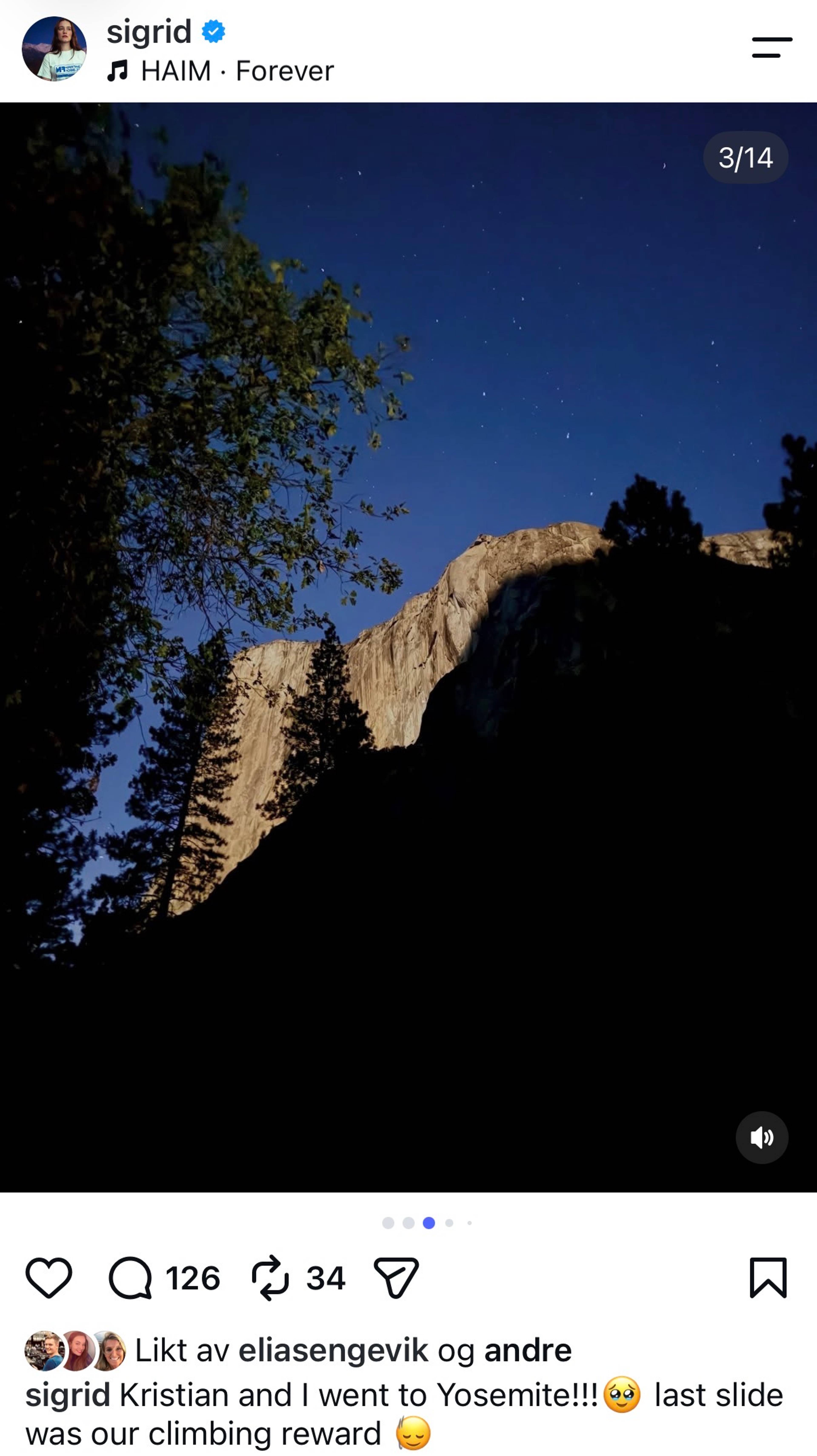 Sigrid Yosemite