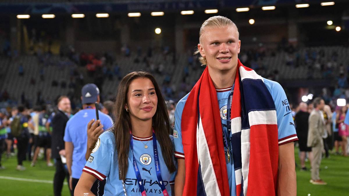 Haaland om kjæresten: – Det var hun som sjekket opp meg