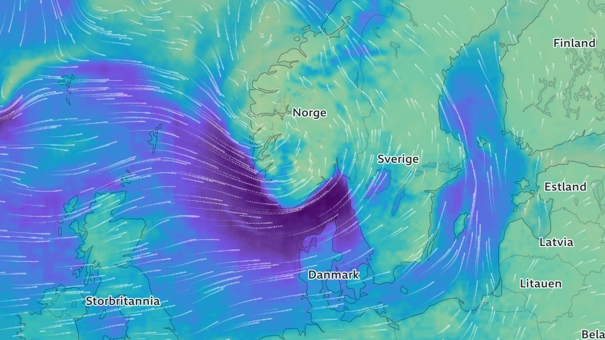 Kraftig storm på veg: – Alle faregradane er på bordet