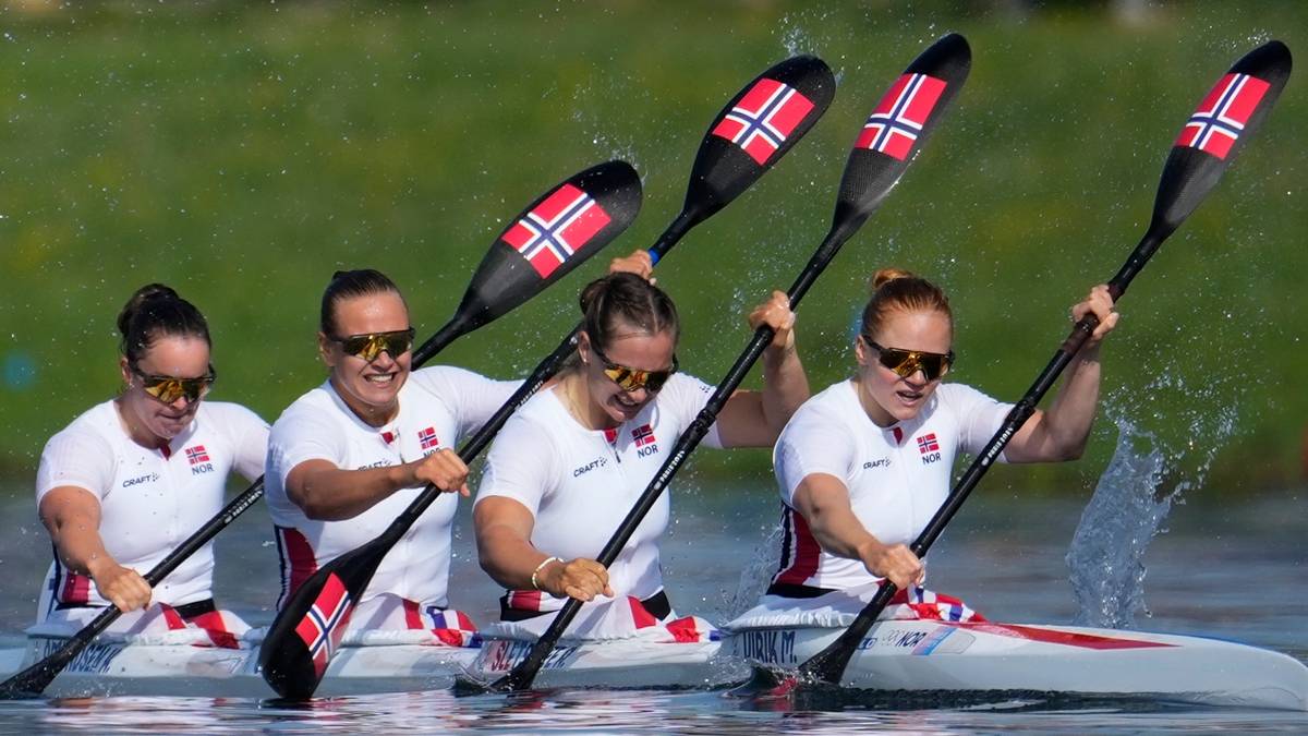 De norske padlerne klare for finale