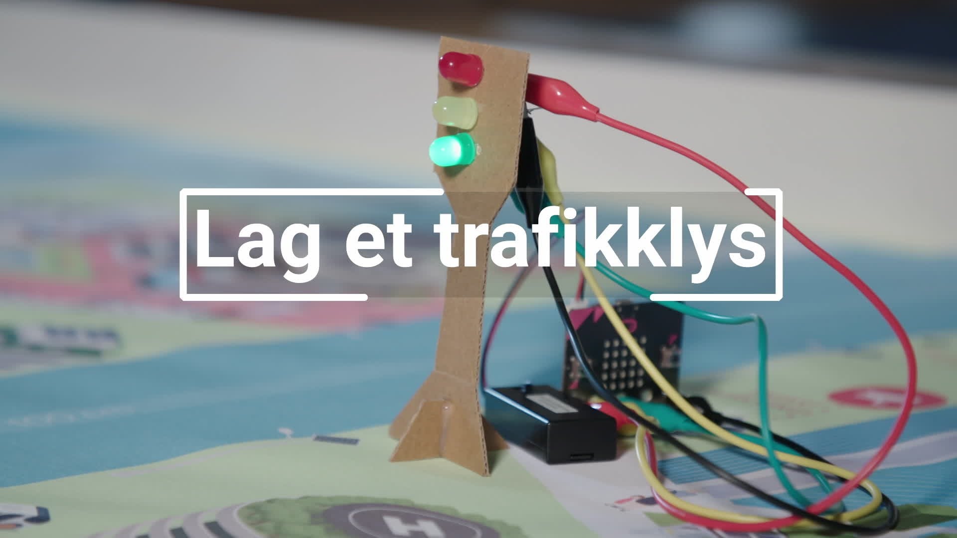 super:bit - lag et trafikklys – NRK