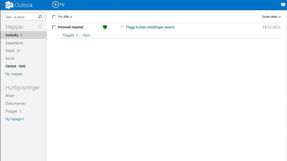 Logg Inn På Gammel Hotmail