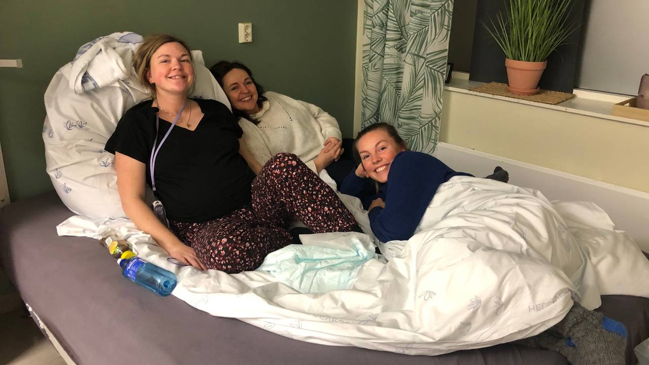 Marie, mamma og søster på fødeavdelingen, St. Olavs hospital.