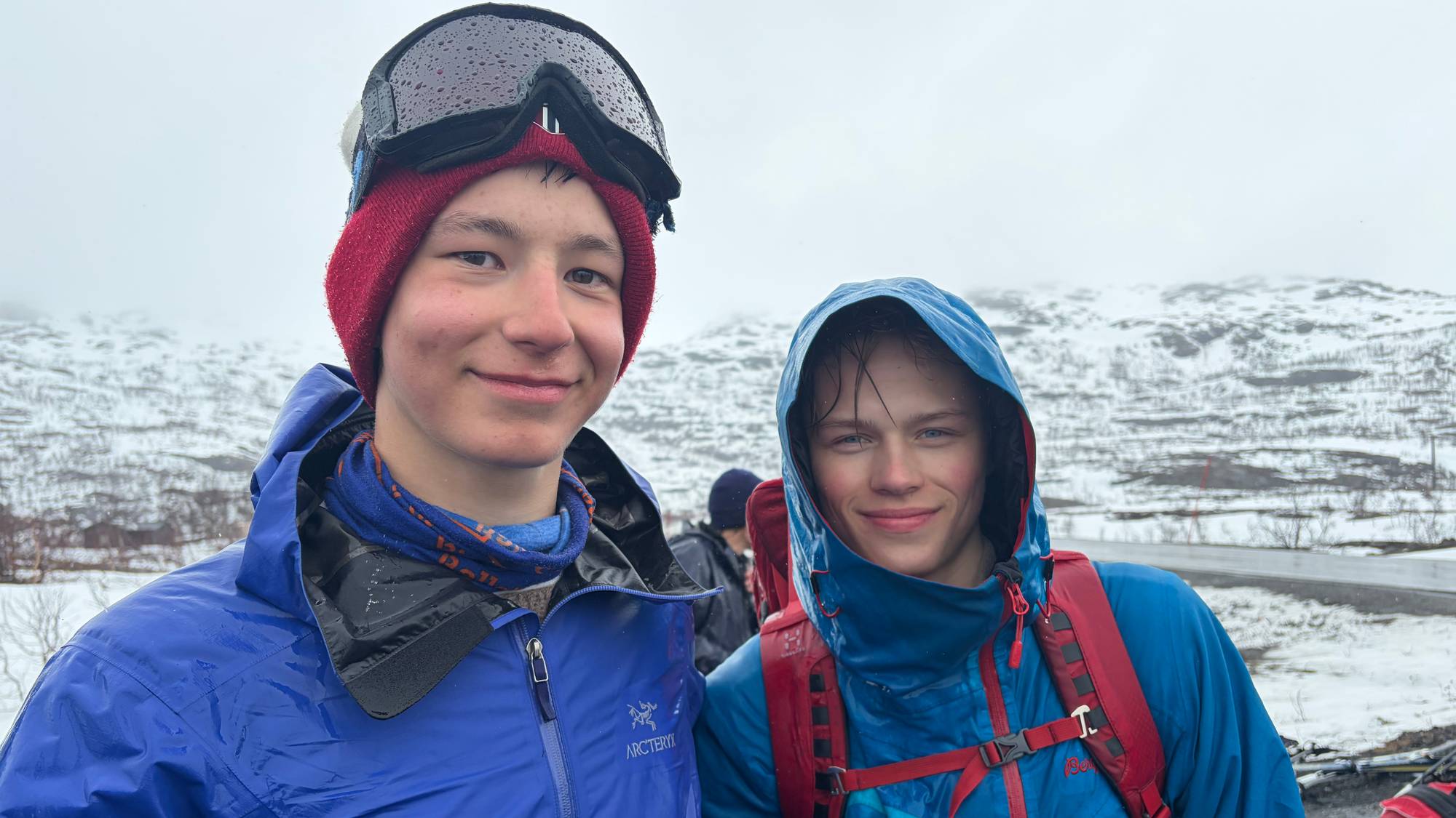 Johan Remmen og Wlliam Normann, elever ved narvik vgs