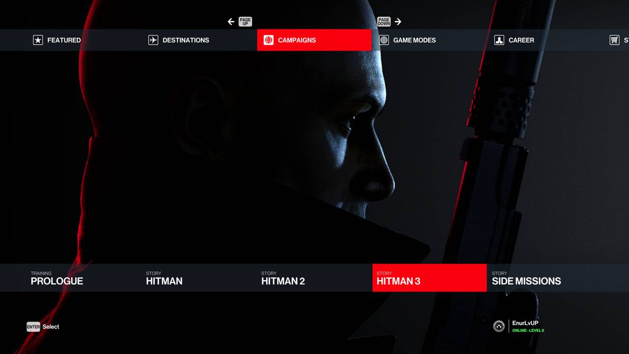 Fra spillet Hitman 3