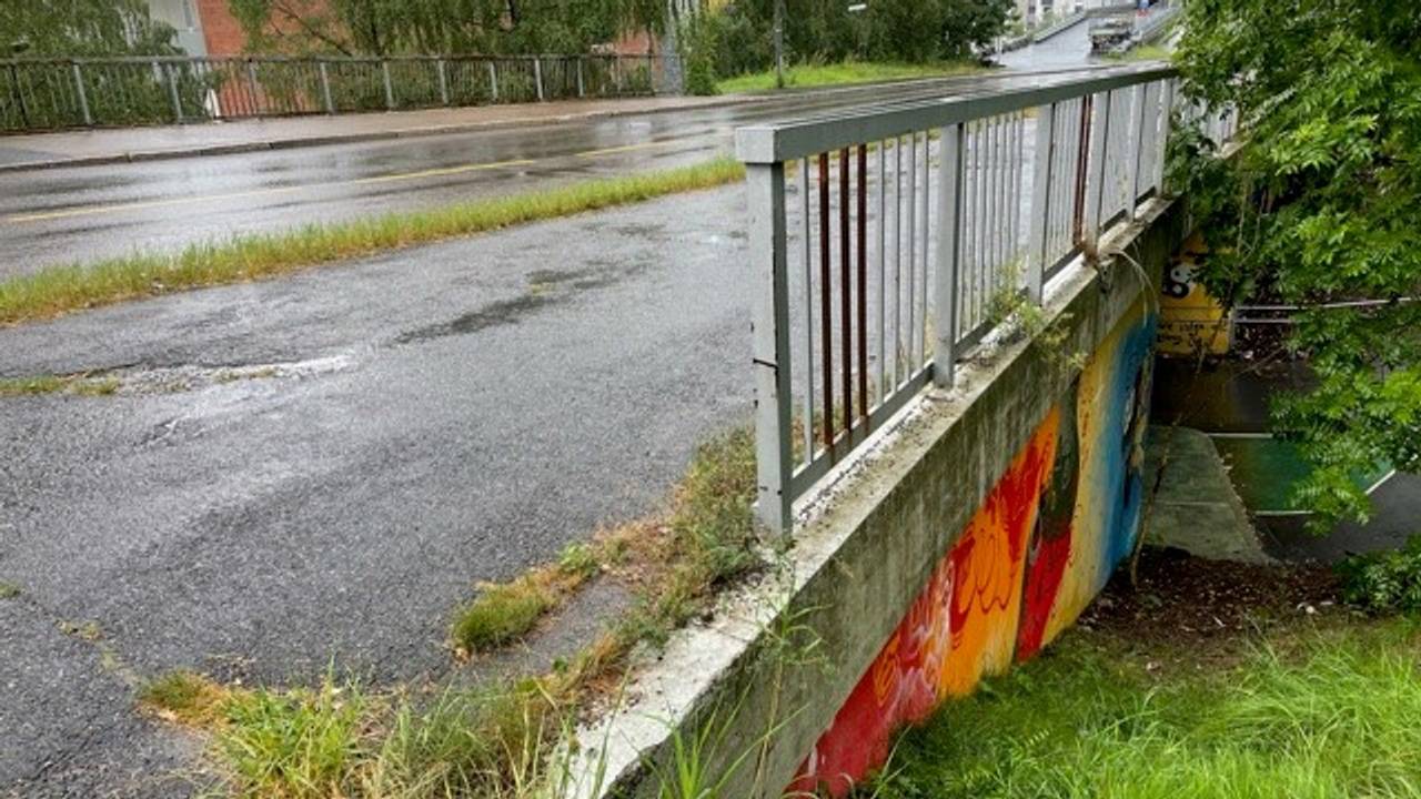 Her på Vollebekk i Groruddalen skjedde ulykken på elsparkesykkel som førte til at en 68 år gammel mann døde.