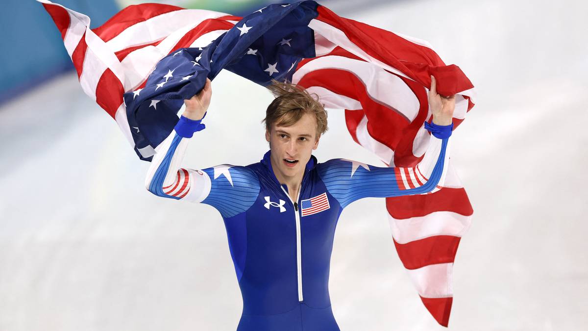 Olympisk rekord da medaljen glapp for Magnussen