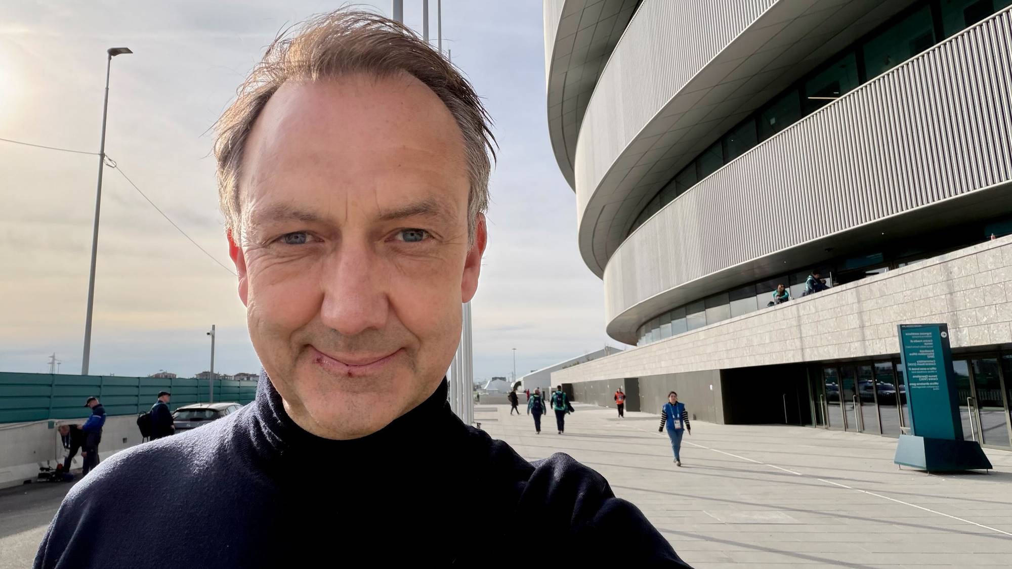 Jan Petter Saltvedt i Milano