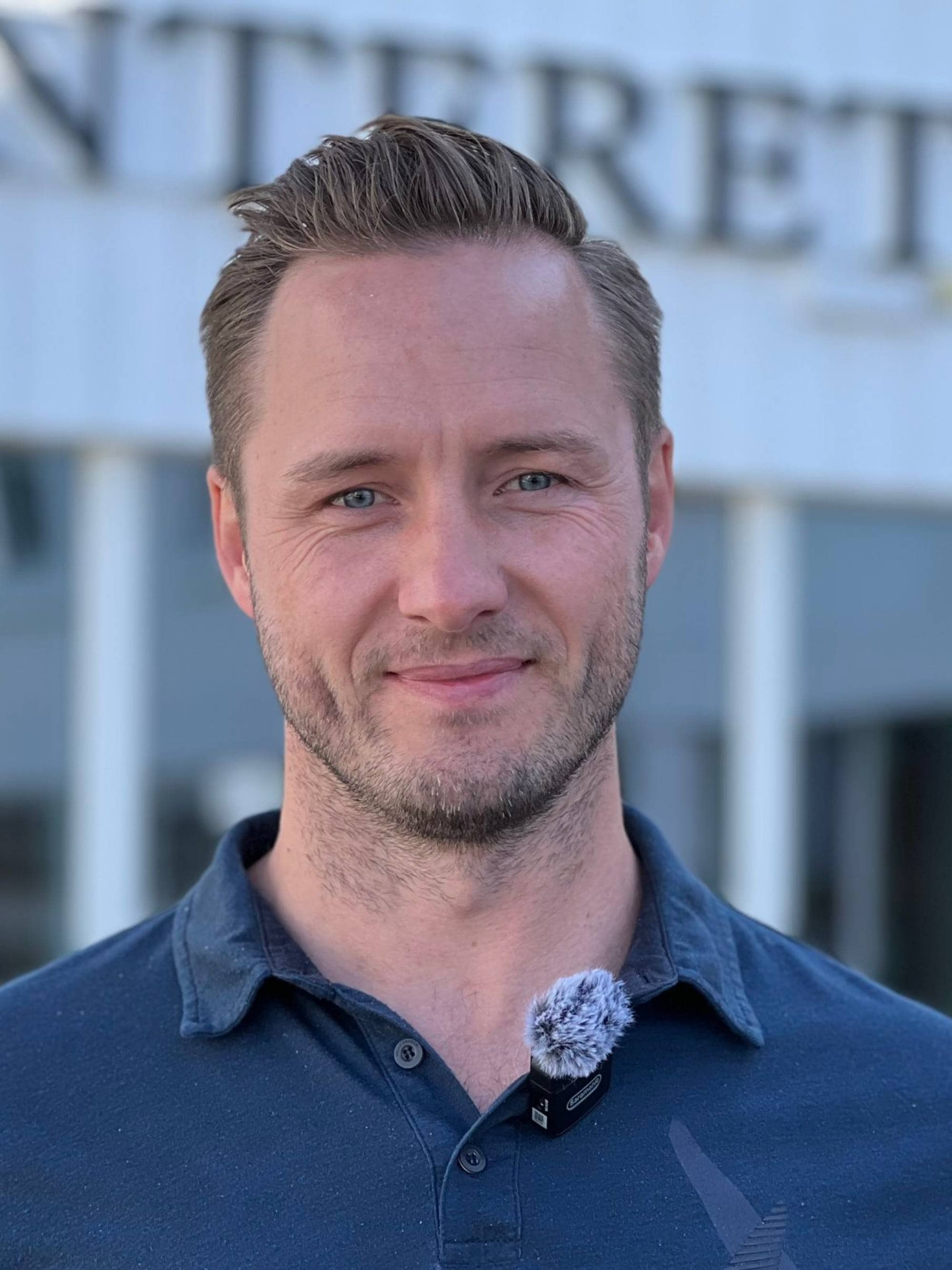 Mats Thune i Safes streikekomité.