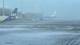 Photo: Cornelius Poppe / NTB Dense fog blankets Oslo Airport