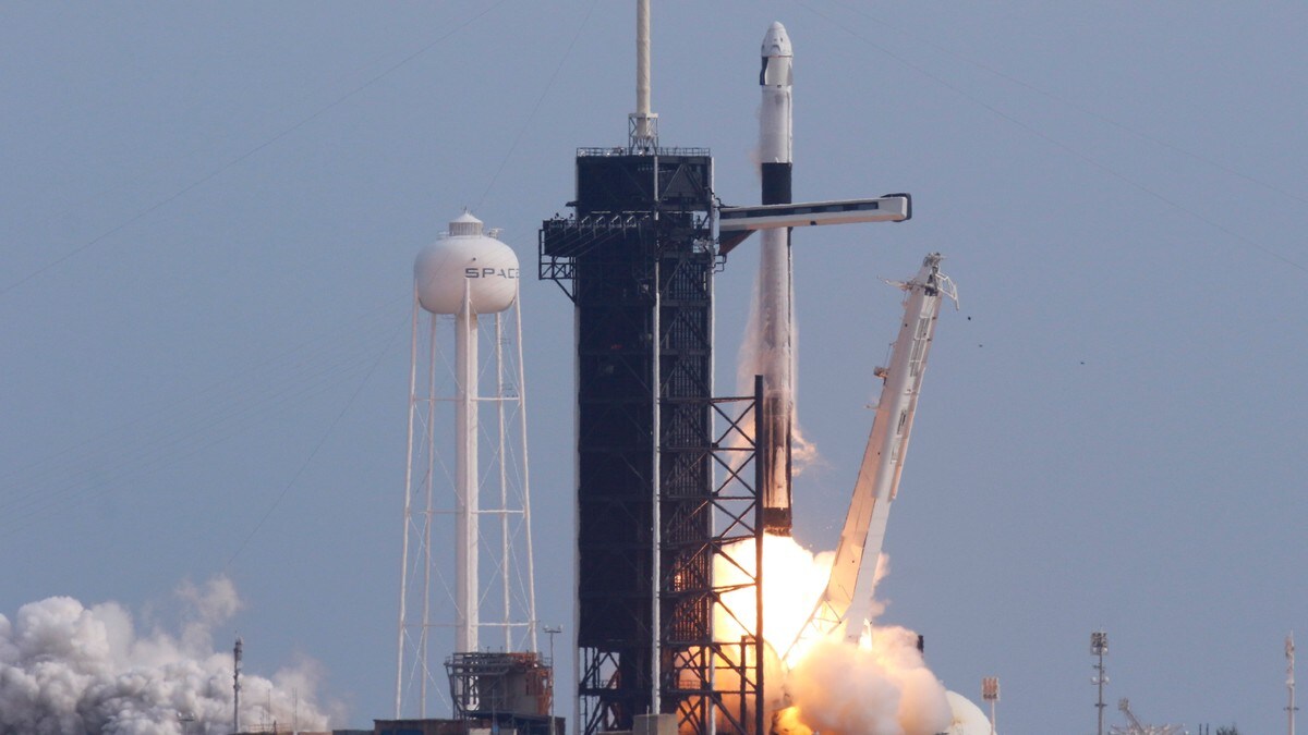 SpaceX testet nytt system