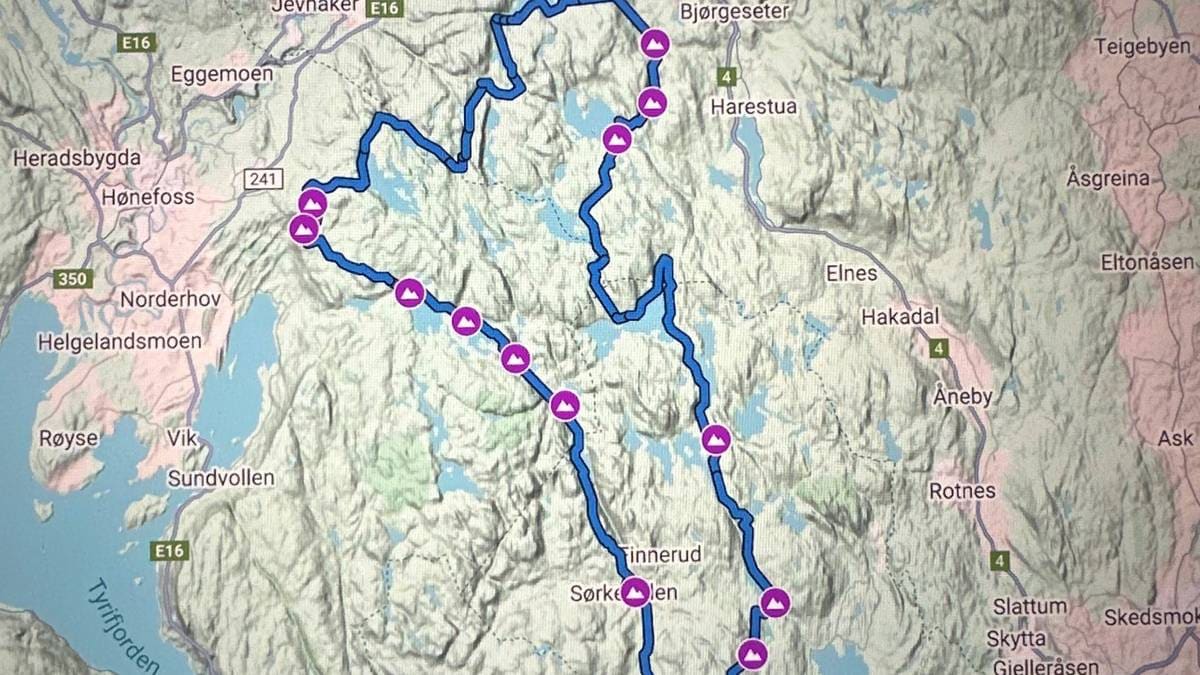 Kosetur blei monsterøkt på elleve timar: – Var i transe