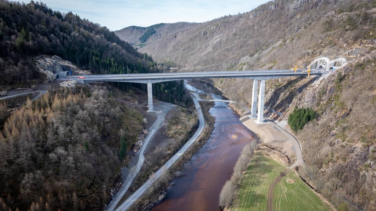 Så mange kjører ny E39-strekning