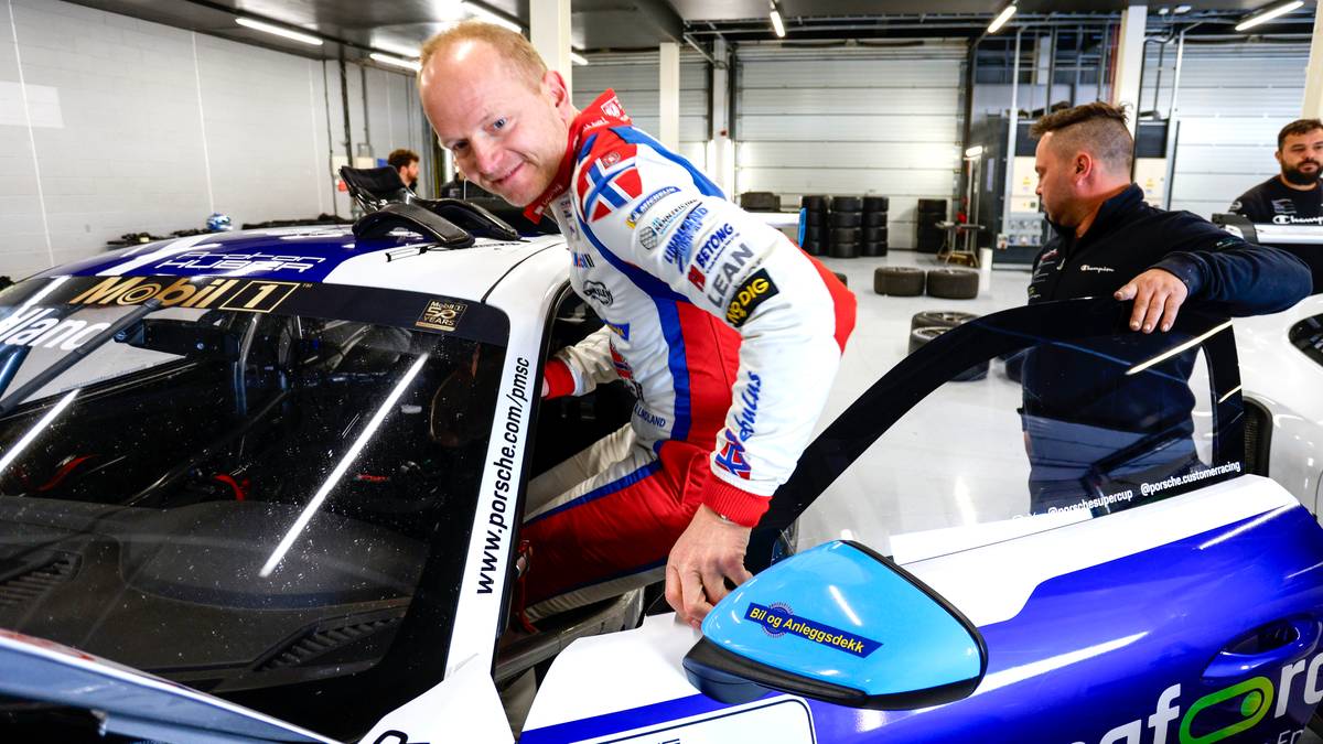 Roar Lindland klar for Porsche Supercup